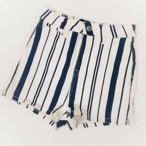 BDG (Urban Outfitters) Striped Blue Shorts